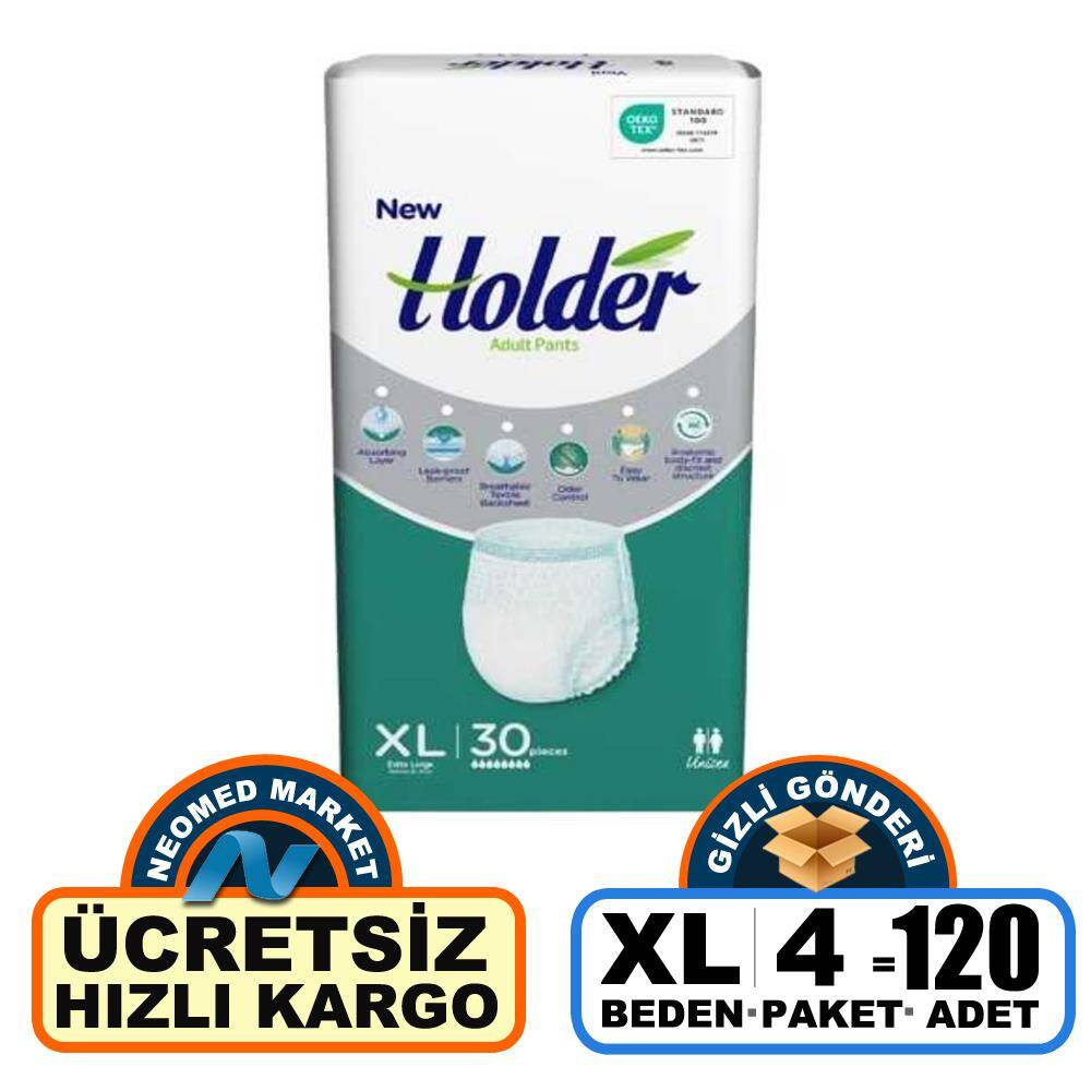 Holder Emici Külot XL-Extra Large Beden 120 Adet - 1
