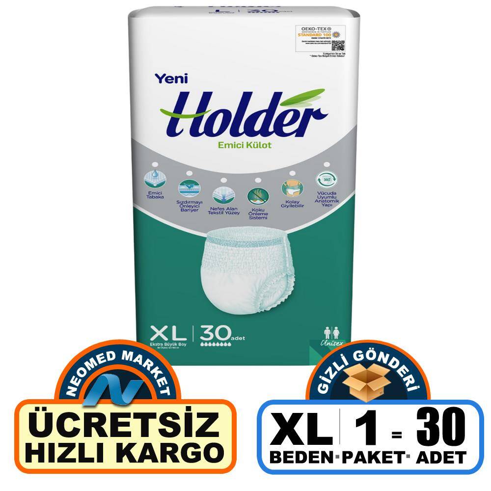 Holder Emici Külot XL-Extra Large Beden 30 Adet - 1