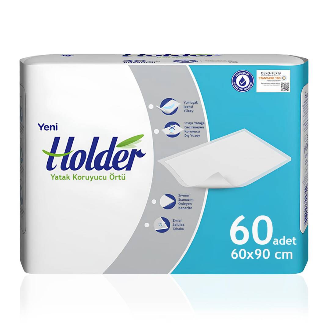 Holder Yatak Koruyucu Örtü 60x90 Cm 60 Adet - 1