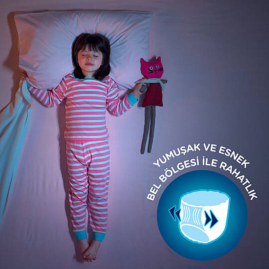 Huggies Drynites Emici Gece Külodu Kız 8-13 Yaş 30-48 Kilo 36 Adet - 3