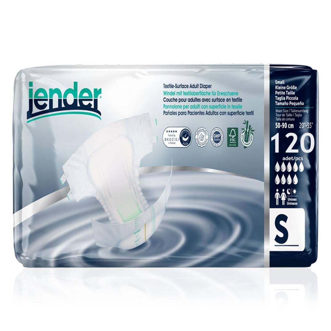 Jender Bel Bantlı Hasta Bezi S-Small Beden 120 Adet - 1