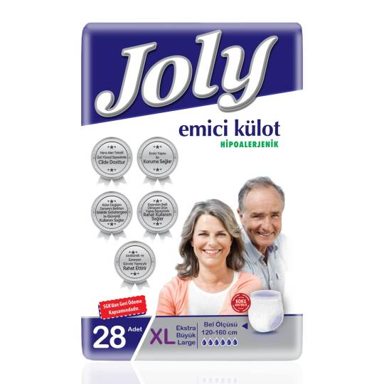 Joly Emici Külot XL-Extra Large Beden 28 Adet