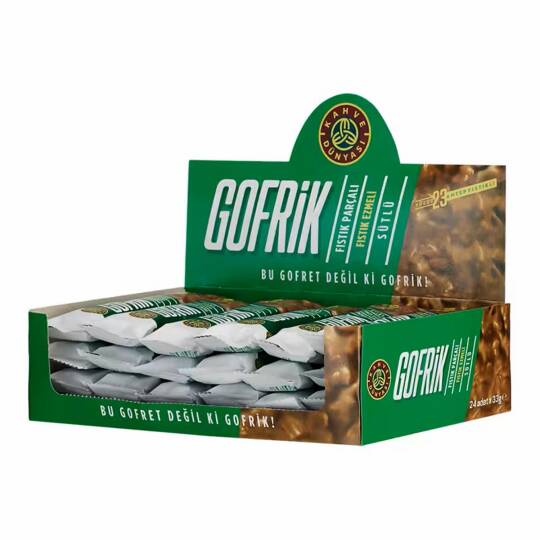 Kahve Dünyası Gofrik Sütlü 33 Gr 24 Adet