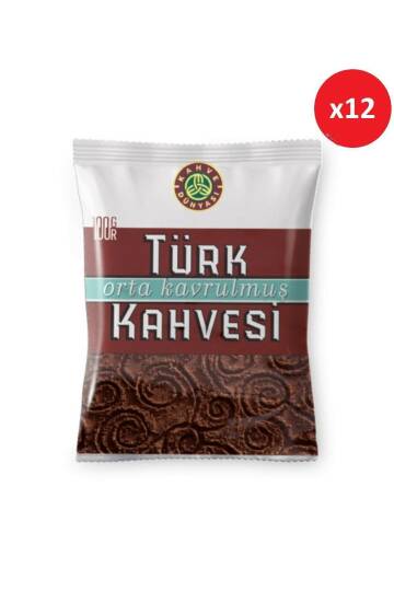 Kahve Dünyası Türk Kahvesi Orta Kavrulmuş 100 Gr 12 Adet - 2