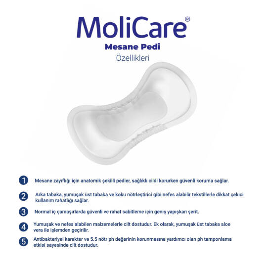 Molicare Premium Lady Pad 3 Damla Mesane Pedi 42 Adet - 2