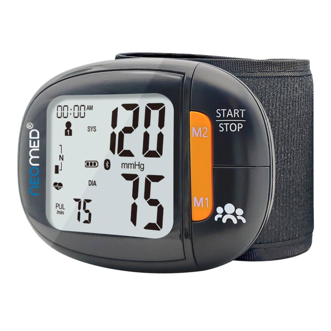 Neomed DBP-8188 Türkçe Konuşan Hafızalı İnce Tasarım Bilekten Dijital Tam Otomatik Tansiyon Aleti - 1