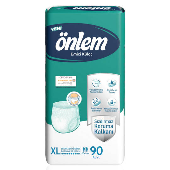 Önlem Emici Külot XL-Extra Large Beden 90 Adet