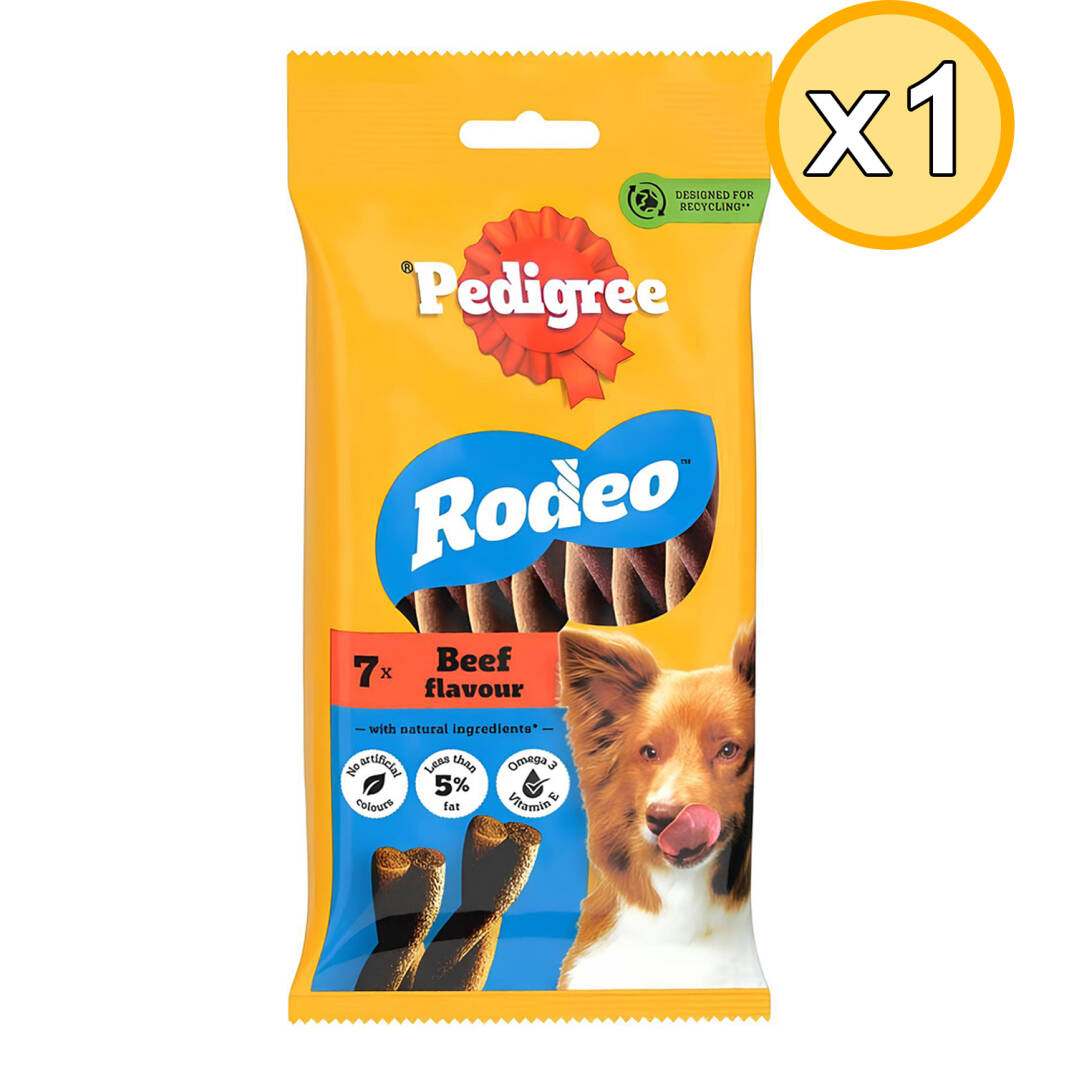 Pedigree Rodeo Sığır Etli Köpek Ödül Maması 123 Gr 1 Adet - 1