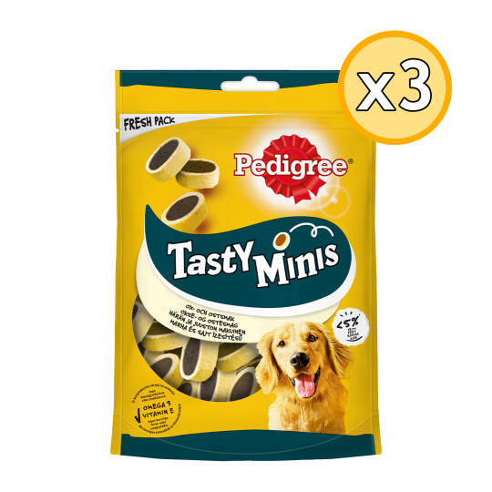 Pedigree Tasty Minis 140 Gr Köpek Ödül Maması 3 Adet