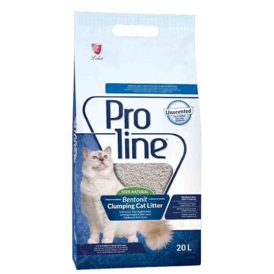 Proline Bentonit Kedi Kumu NATURAL 20 LT