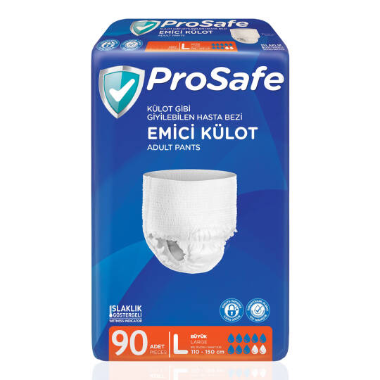 Prosafe Emici Külot L-Large Beden 90 Adet
