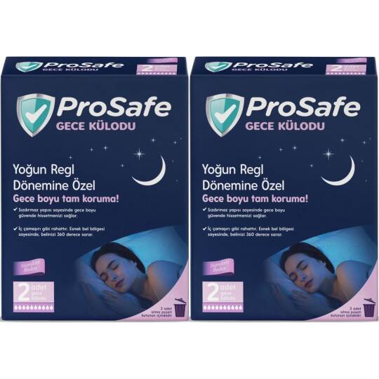 Prosafe Gece Külodu 4 Adet