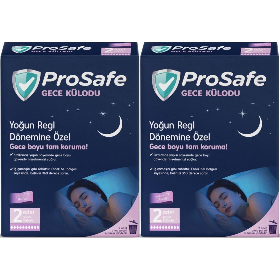 Prosafe Gece Külodu 4 Adet - 1