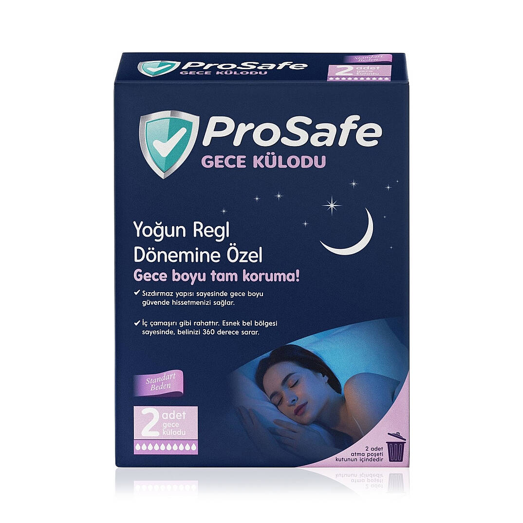 Prosafe 2'li Gece Külodu 4 Adet - 2