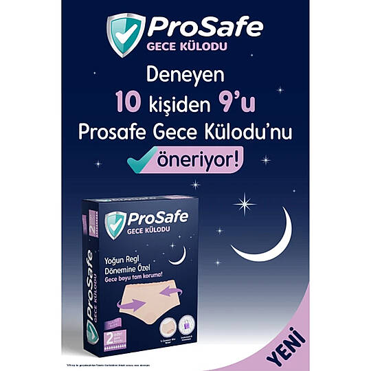 Prosafe 2'li Gece Külodu 4 Adet - 3