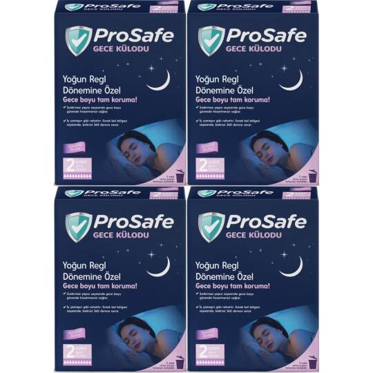 Prosafe Gece Külodu 8 Adet