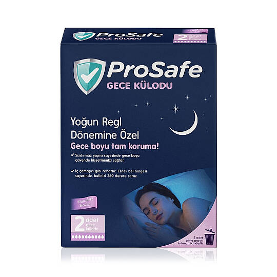 Prosafe 2'li Gece Külodu 8 Adet - 2