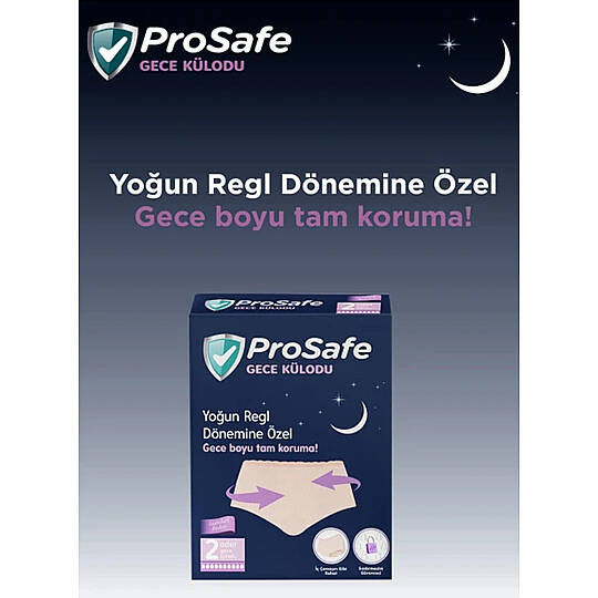 Prosafe 2'li Gece Külodu 8 Adet - 4