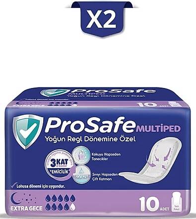 Prosafe Multiped Extra Gece 20 Adet