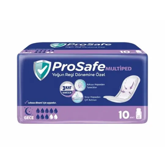 Prosafe Multiped Gece 30 Adet