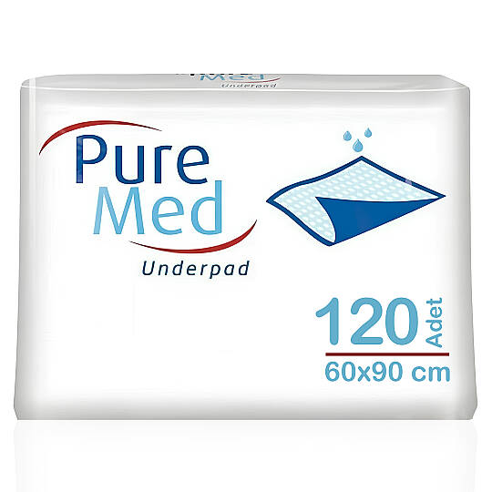 Puremed Yatak Koruyucu Örtü 60X90 Cm 120 Adet