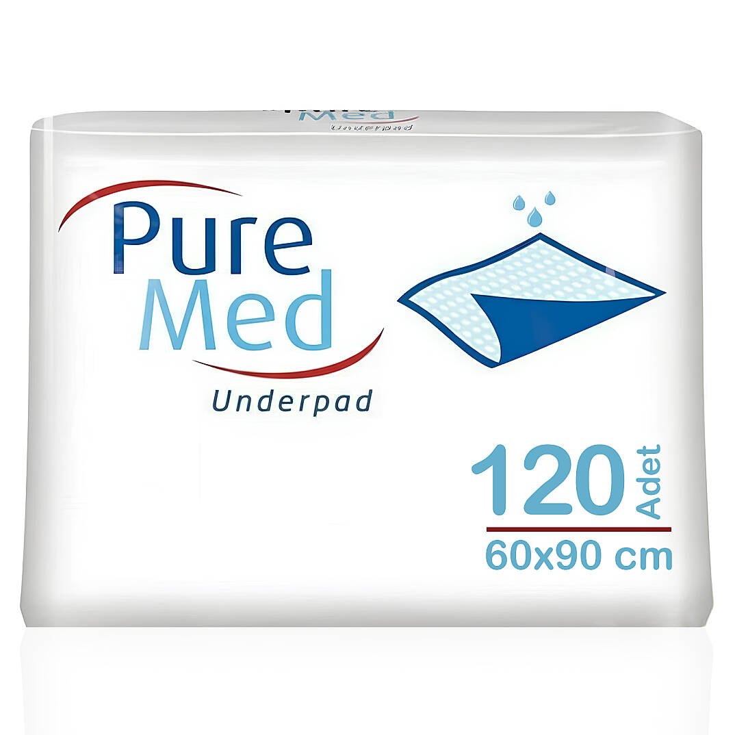 Puremed Yatak Koruyucu Örtü 60X90 Cm 120 Adet - 1