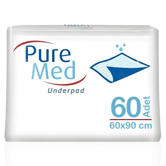 Puremed Yatak Koruyucu Örtü 60X90 Cm 60 Adet