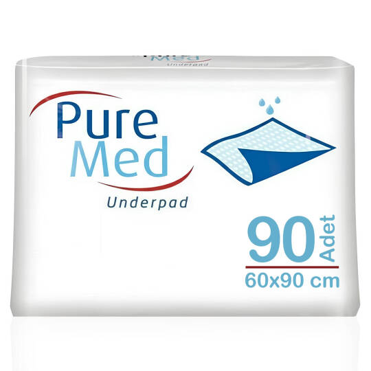 Puremed Yatak Koruyucu Örtü 60X90 Cm 90 Adet