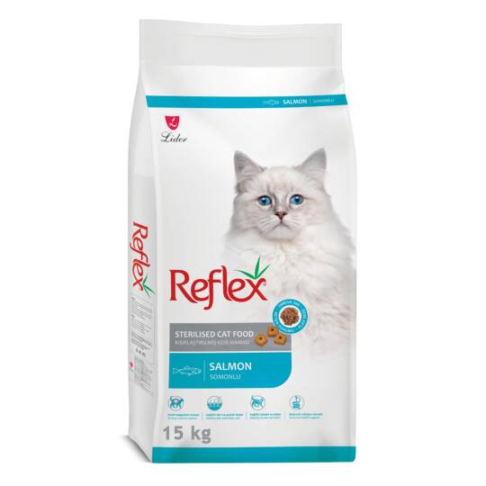 Reflex Kısırlaştırılmış Kedi Maması Somonlu 15kg