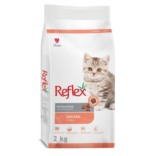 Reflex Tavuklu Yavru Kedi Maması 2kg