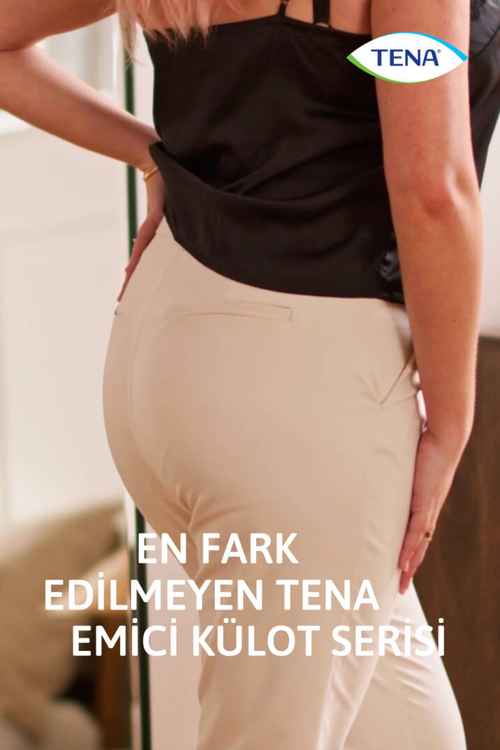 Silhouette Plus Kadınlara Özel Yüksek Bel Emici Külot Siyah L 8’li 1 Paket (8 Adet) - 4