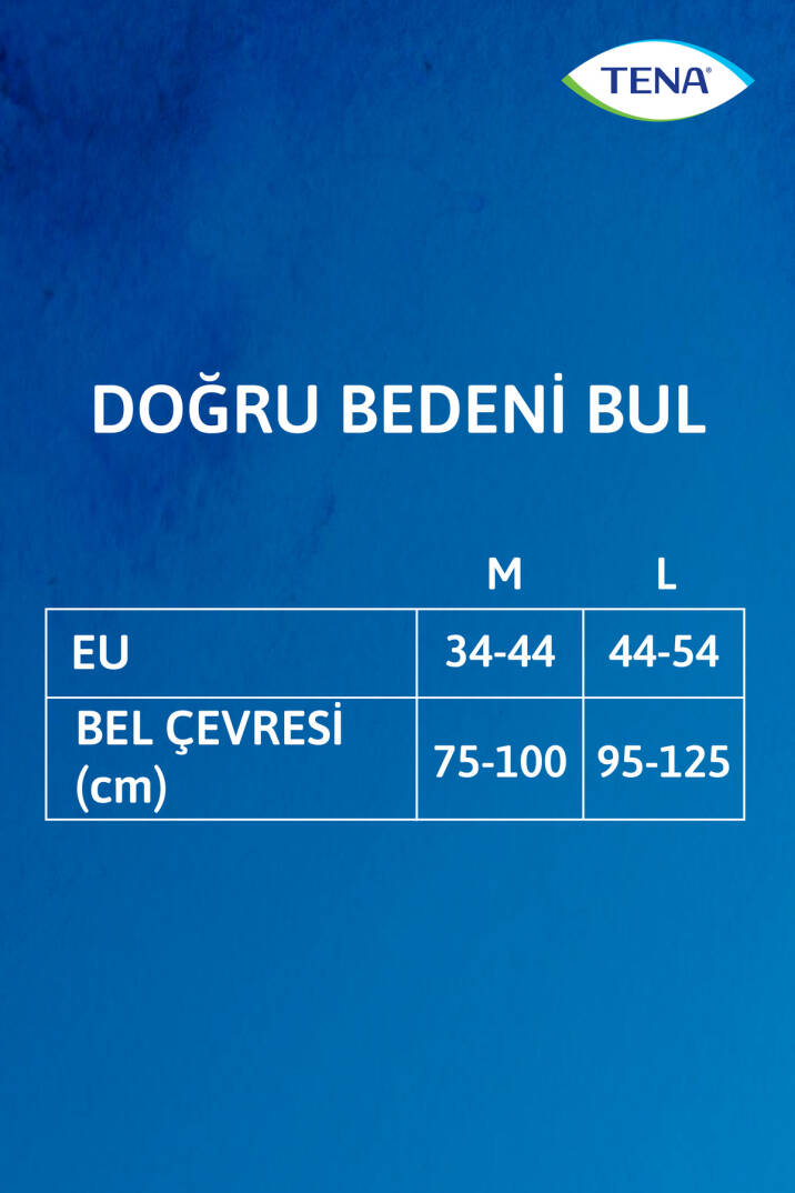 Silhouette Plus Kadınlara Özel Yüksek Bel Emici Külot Siyah L 8'li 2 Paket (16 Adet) - 6