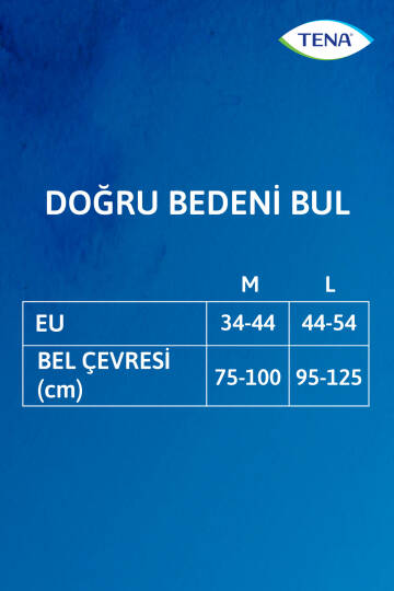 Silhouette Plus Kadınlara Özel Yüksek Bel Emici Külot Siyah M 9'lu 2 Paket (18 Adet) - 6