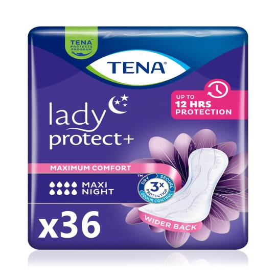 Tena Lady Maxi Night Kadın Mesane Pedi 36 Adet