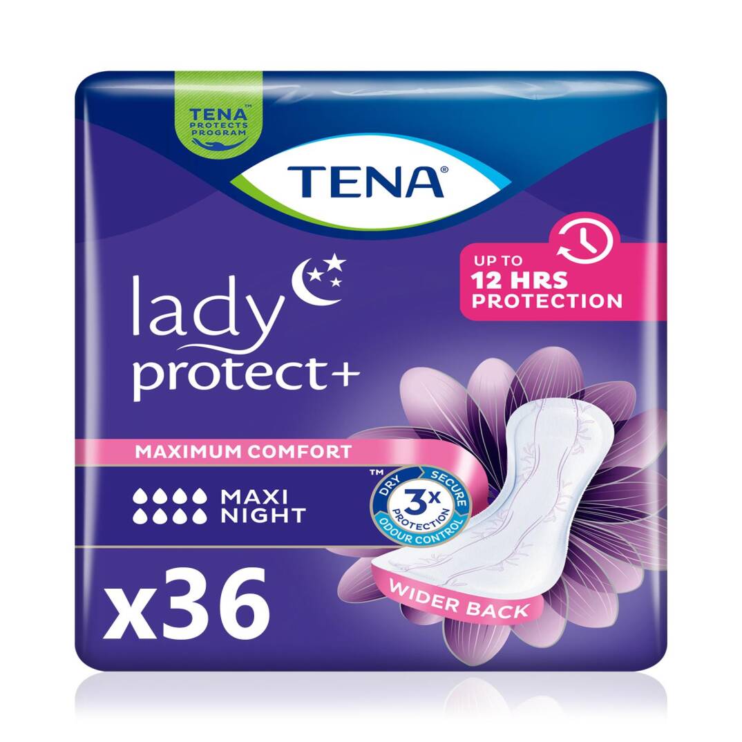 Tena Lady Maxi Night Kadın Mesane Pedi 36 Adet - 1