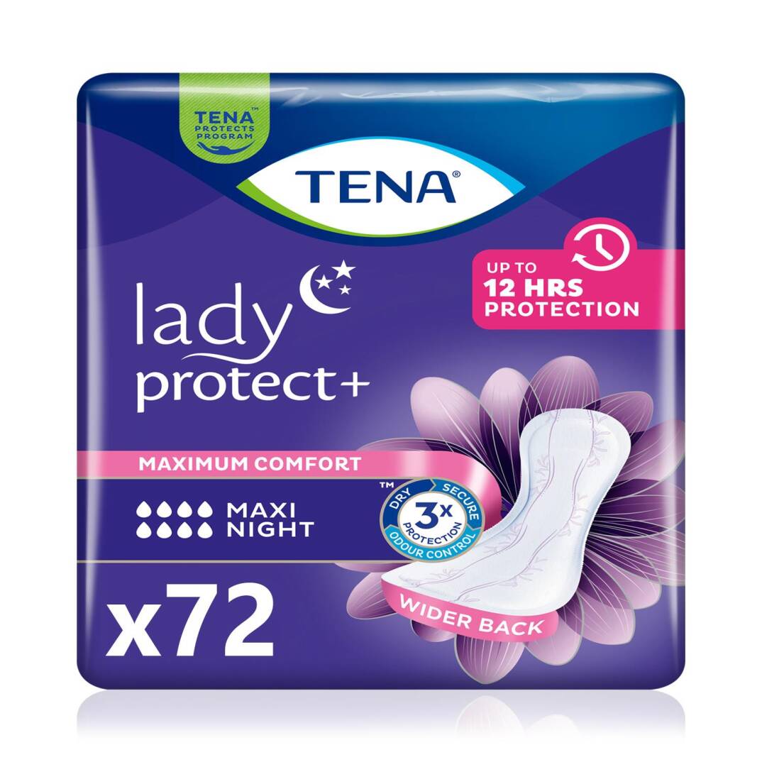 Tena Lady Maxi Night Kadın Mesane Pedi 72 Adet - 1