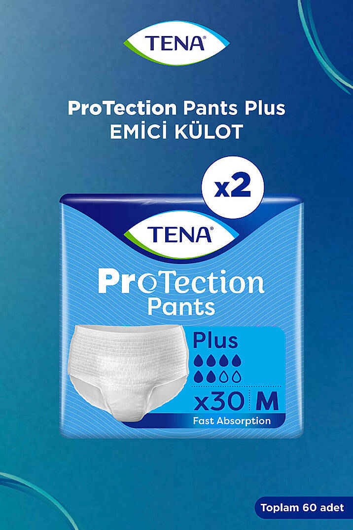 Tena Pants Plus Emici Külot 6 Damla M-Medium Beden 60 Adet - 1