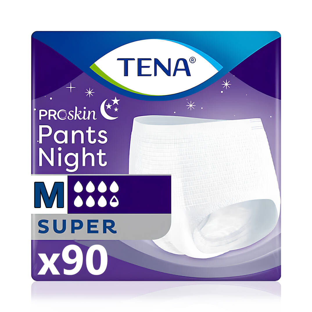 Tena Proskin Pants Night Gece İçin Emici Külot M-Medium Beden 90 Adet - 1
