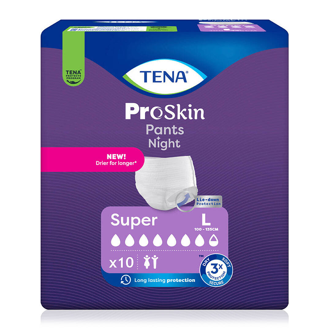 Tena Proskin Pants Night Süper Emici Külot 7,5 Damla Large 10 Adet - 1