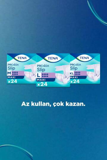 Tena Proskin Slip Maxi Belbantlı Hasta Bezi M-Medium Beden 96 Adet - 3