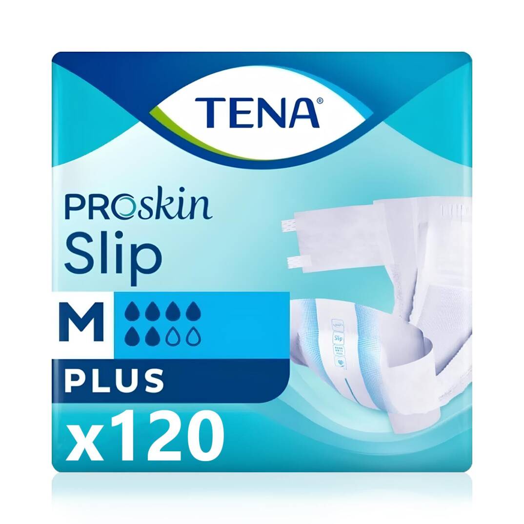 Tena Proskin Slip Plus Belbantlı Hasta Bezi M-Medium Beden 120 Adet - 1