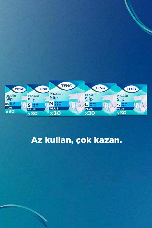 Tena Proskin Slip Plus Belbantlı Hasta Bezi S-Small Beden 30 Adet - 4