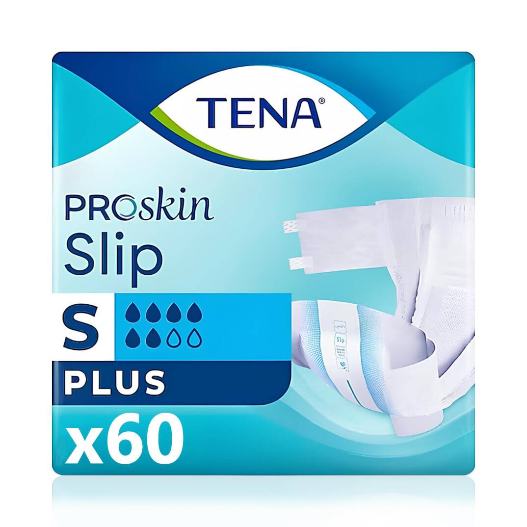 Tena Proskin Slip Plus Belbantlı Hasta Bezi S-Small Beden 60 Adet - 1