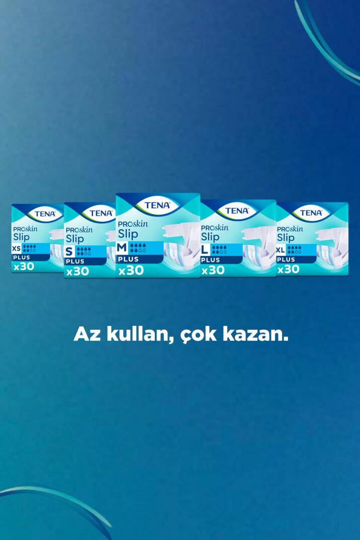 Tena Proskin Slip Plus Belbantlı Hasta Bezi XL-Extra Large Beden 120 Adet - 4