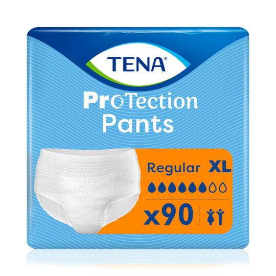 Tena Protection Pants Regular Emici Külot 6 Damla Ekstra Large 90 Adet