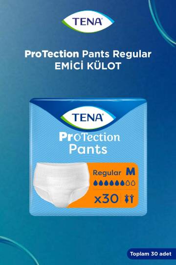 Tena Protection Pants Regular Emici Külot 6 Damla Medium 120 Adet