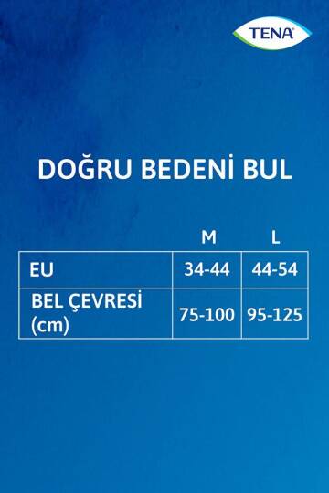 Tena Silhouette Plus Kadınlara Özel Yüksek Bel Emici Külot Siyah Medium 9 Adet - 5