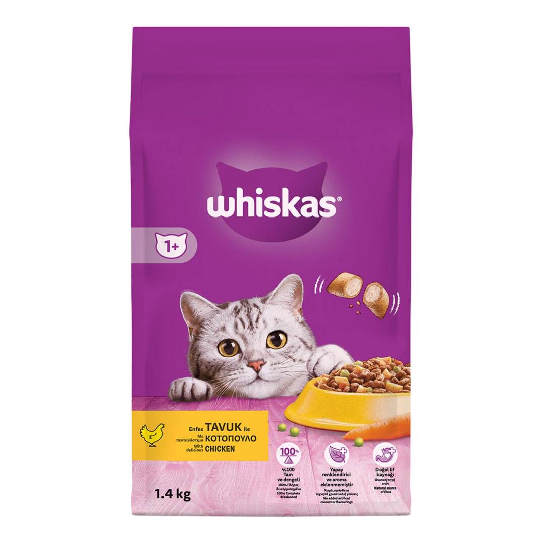 Whiskas Tavuklu Kuru Mama 1.4 Kg - 1