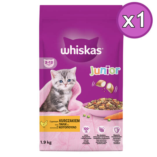 Whiskas Tavuklu Yavru Kedi Maması 1.9 Kg 1 Adet