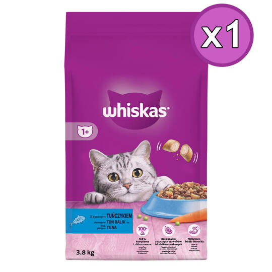 Whiskas Ton Balıklı Kuru Kedi Maması 3.8 Kg 1 Adet